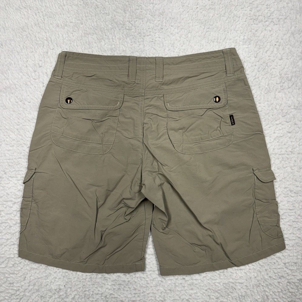 Kuhl Cargo Shorts Hiking Outdoor Casual Tan Beige Women's Size 4 (30x8) - Picture 9 of 11